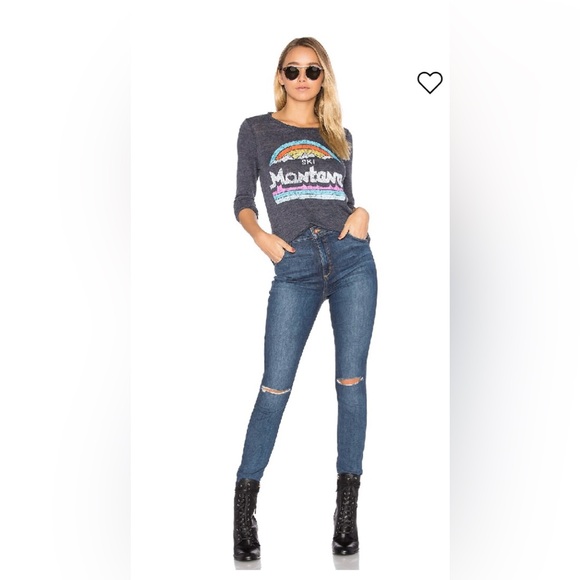 Chaser Montana Long Sleeve Tee in Avalon - Picture 9 of 10